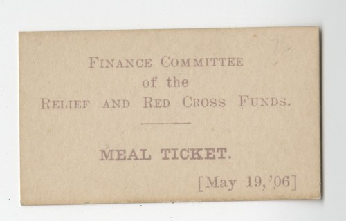 Meal ticket : May 19 '06