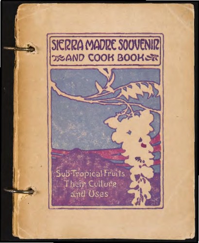 Sierra Madre souvenir and book of recipes