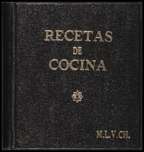 Recetas de cocina, between 1965 and 1975