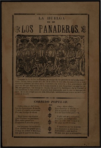 La huelga de los panaderos : corrido popular