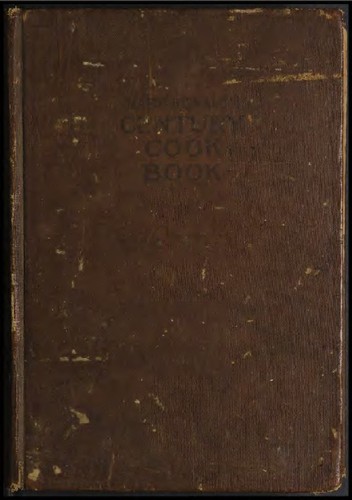 The century cook book