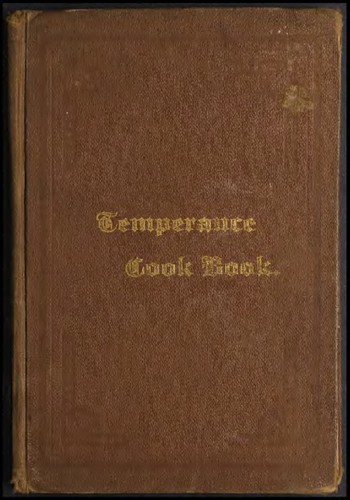 Temperance cook book