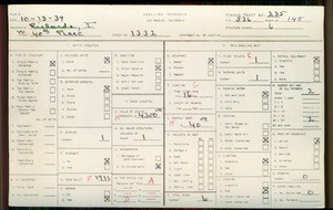 WPA household census for 1332 W 40TH PLACE, Los Angeles County