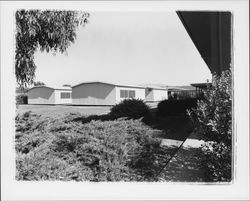 Portable classrooms at an unidentified Santa Rosa, California school, 1964