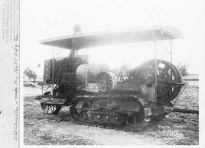 Crawler Tractors - Stockton: Caterpillar tractor built by holt Manufacturing Co