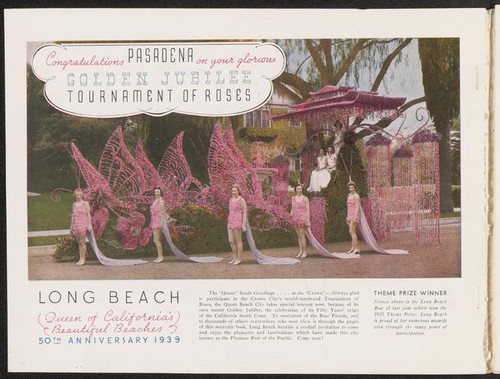 Tournament of Roses pictorial, 1939