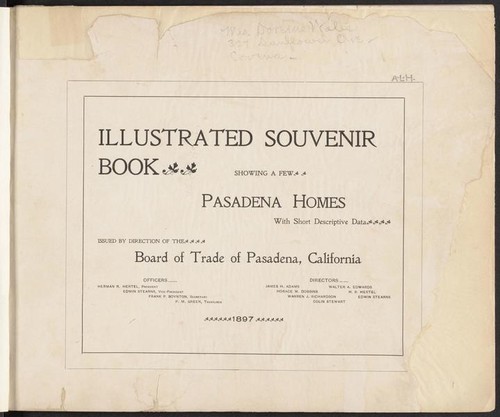 Illustrated Souvenir Book, 1897