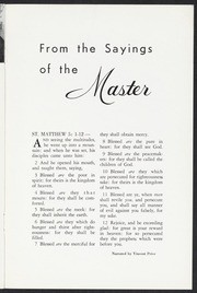 1959 Easter Sunrise Service Program