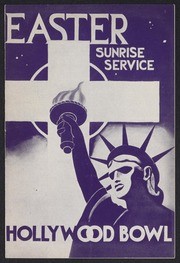 1943 Easter Sunrise Service Program