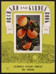 Orchard and Garden Book 1956