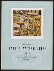 Roeding's Fall Planting Guide 1946