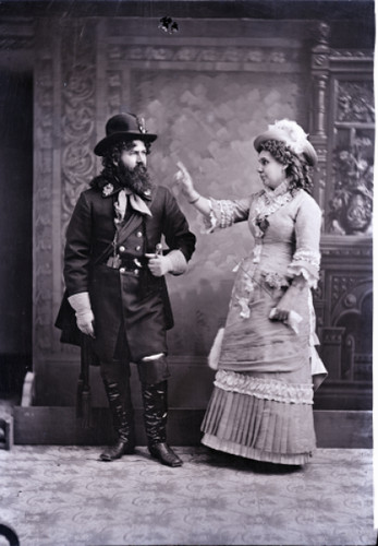 J. C. Brewster in a Civil War Drama