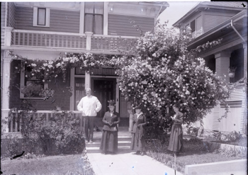 Family on Porch