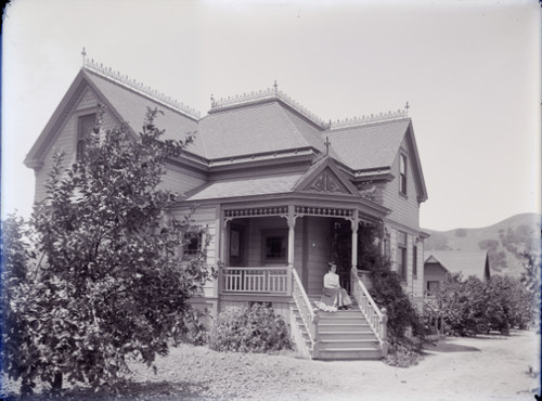 House with Fruit Tree