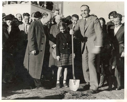 Ground breaking - Hueneme Harbor