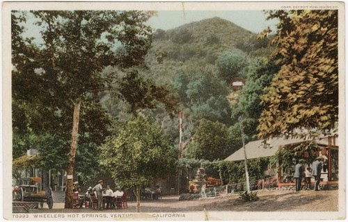 Wheelers Hot Springs, Ventura Co., California