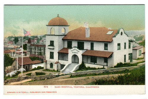 Bard Hospital, Ventura, California Postcard