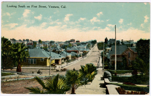 Looking South on Fir Street, Ventura