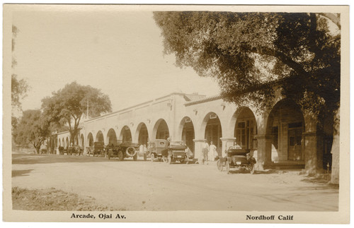 Arcade, Ojai Avenue, Nordhoff, Calif