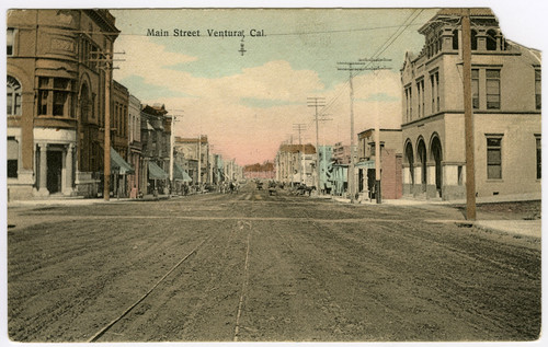 Main Street, Ventura Postcard