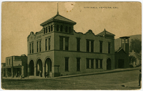 City Hall, Ventura, Post Card