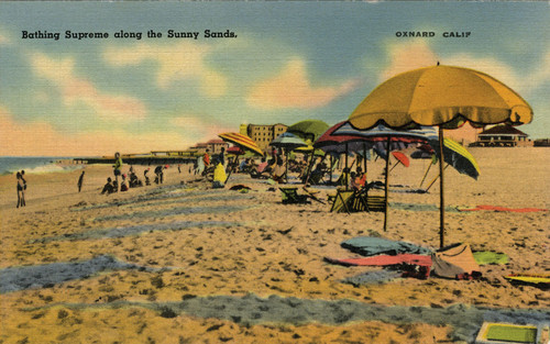 Bathing Supreme along the Sunny Sands, Oxnard