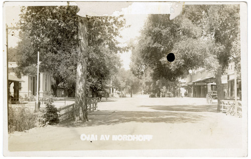 Ojai Avenue Nordhoff