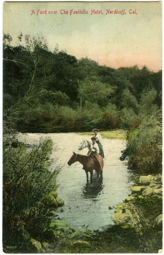 A Ford near The Foothills Hotel