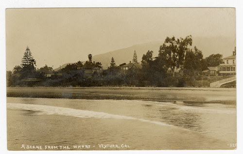 A Scene From The Wharf-Ventura, Cal