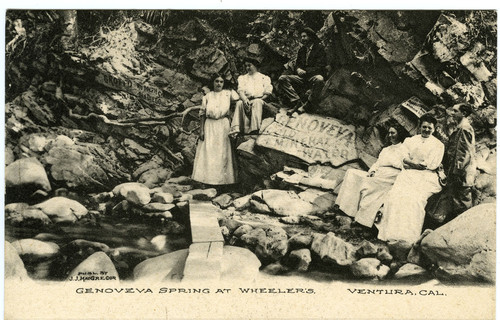 Genoveva Spring at Wheeler's, Ventura — Calisphere