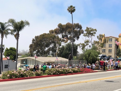 Serra Statue Protest