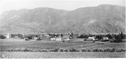 View of Santa Paula, California