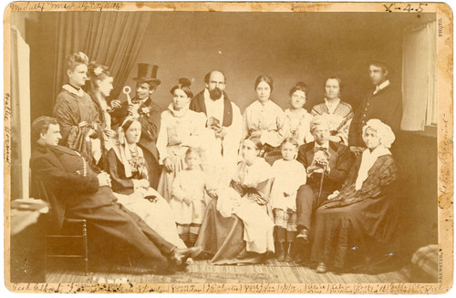 Amateur Theatrical Group Photo