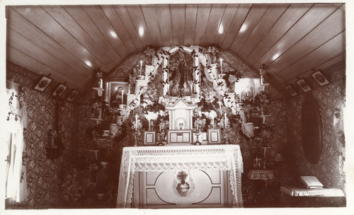 Altar at Rancho Camulos Chapel