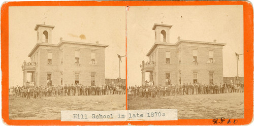 Hill School in Late 1870s