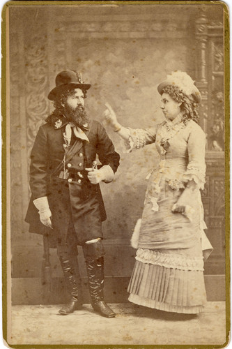 J.C. Brewster and Mrs. Hall in Pirates of Penzance