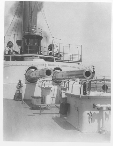 Battleship Deck Guns