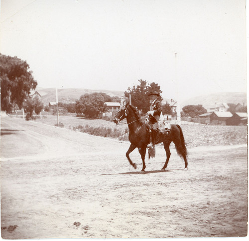 Dr. Bard on Horseback