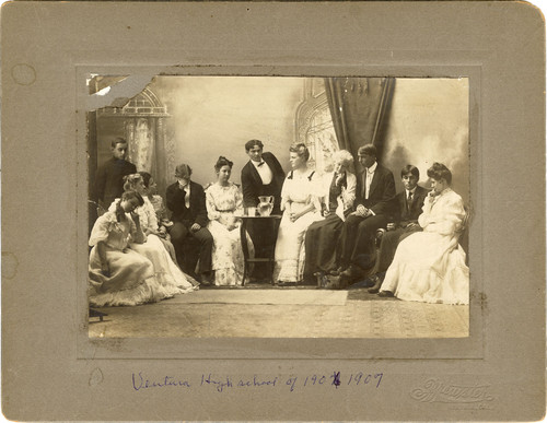 Ventura High School Class Play, 1907