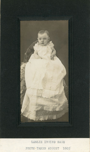 Baby Photo of Leslie Sage