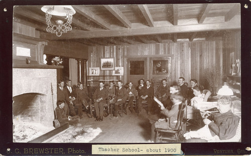 Students at the Thacher School