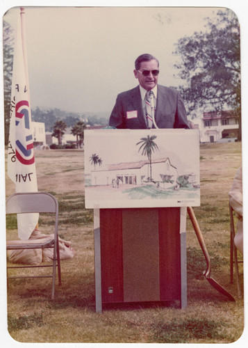 Walter Hoffman at Ventura County Historical Museum Ground Breaking