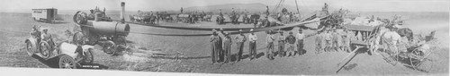 Bean Threshing on Deidrick Ranch