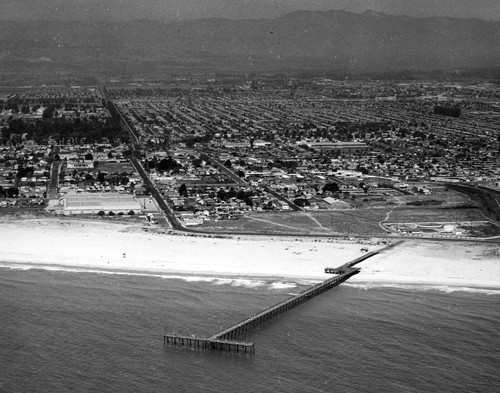 Port Hueneme Pier Aerial View