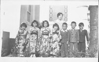 Children at Japanese Methodist Church Group Photo