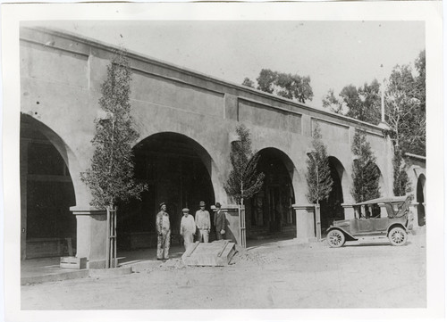 Ojai Arcade Construction