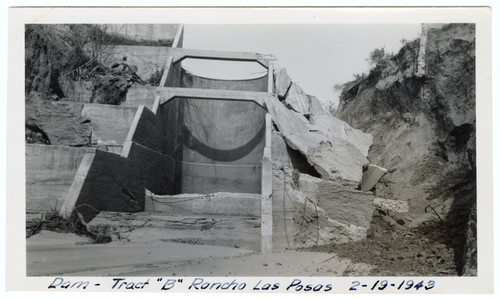 Dam at Rancho Las Posas