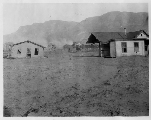 Damaged Frame Houses in Santa Paula