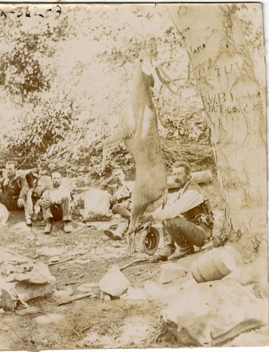 Sisquoc Rangers Seated on Ground