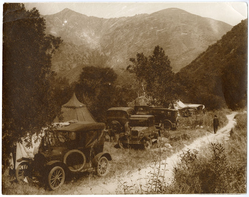 Sespe Camp Scene